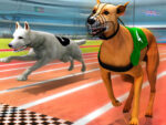 Simulador de sprint canina genuíno 3-D