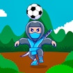 Bola de cabeça ninja